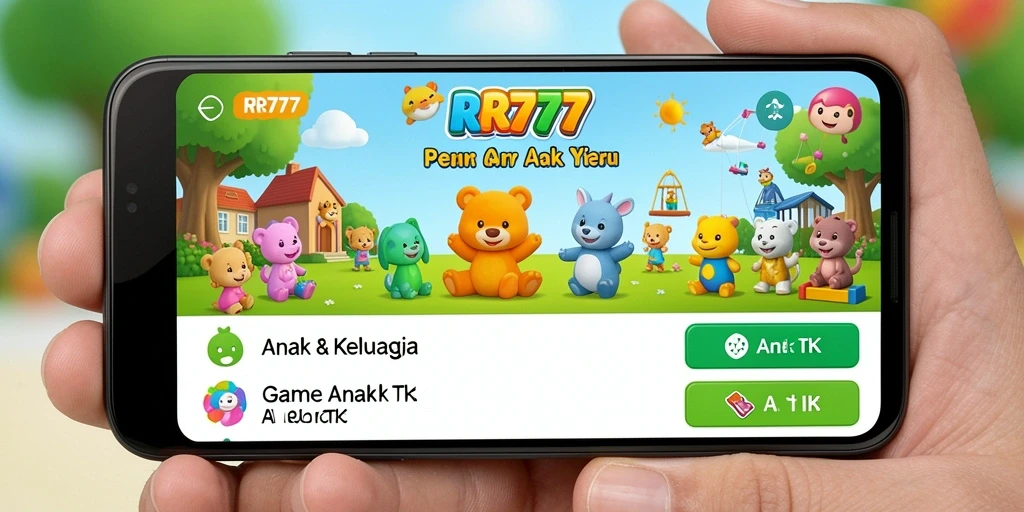 Tampilan antarmuka menarik dan interaktif dari RR777.