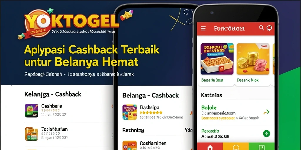 Antarmuka aplikasi YOKTOGEL dengan fitur Cashback yang memudahkan pengguna.